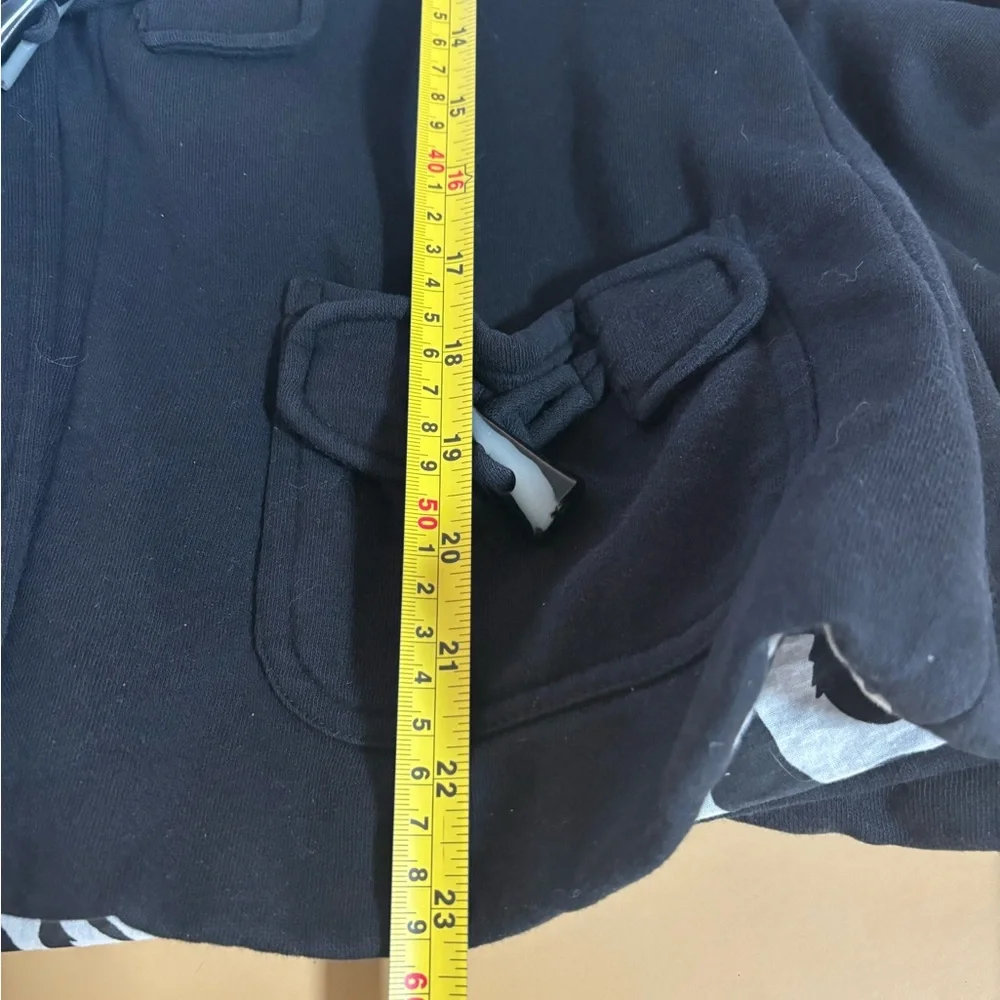 Full Tilt black vintage Y2K toggle button jacket size large